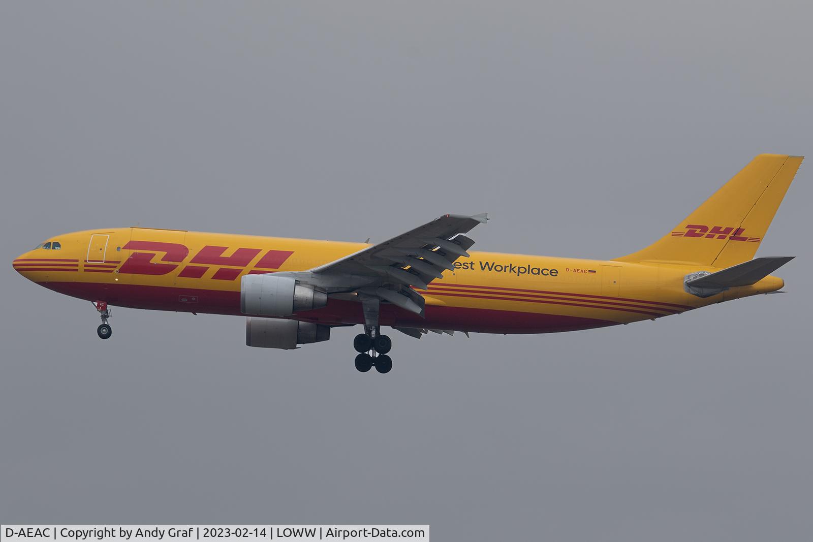 D-AEAC, 1991 Airbus A300B4-622R(F) C/N 602, DHL A300-600F