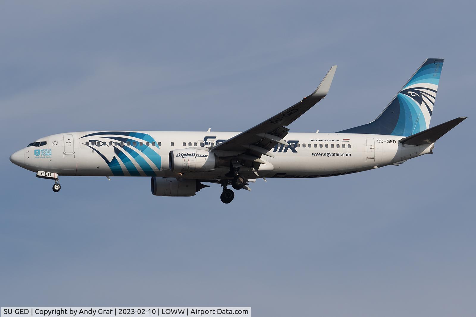 SU-GED, 2012 Boeing 737-866 C/N 40802, Egypt Air 737-800