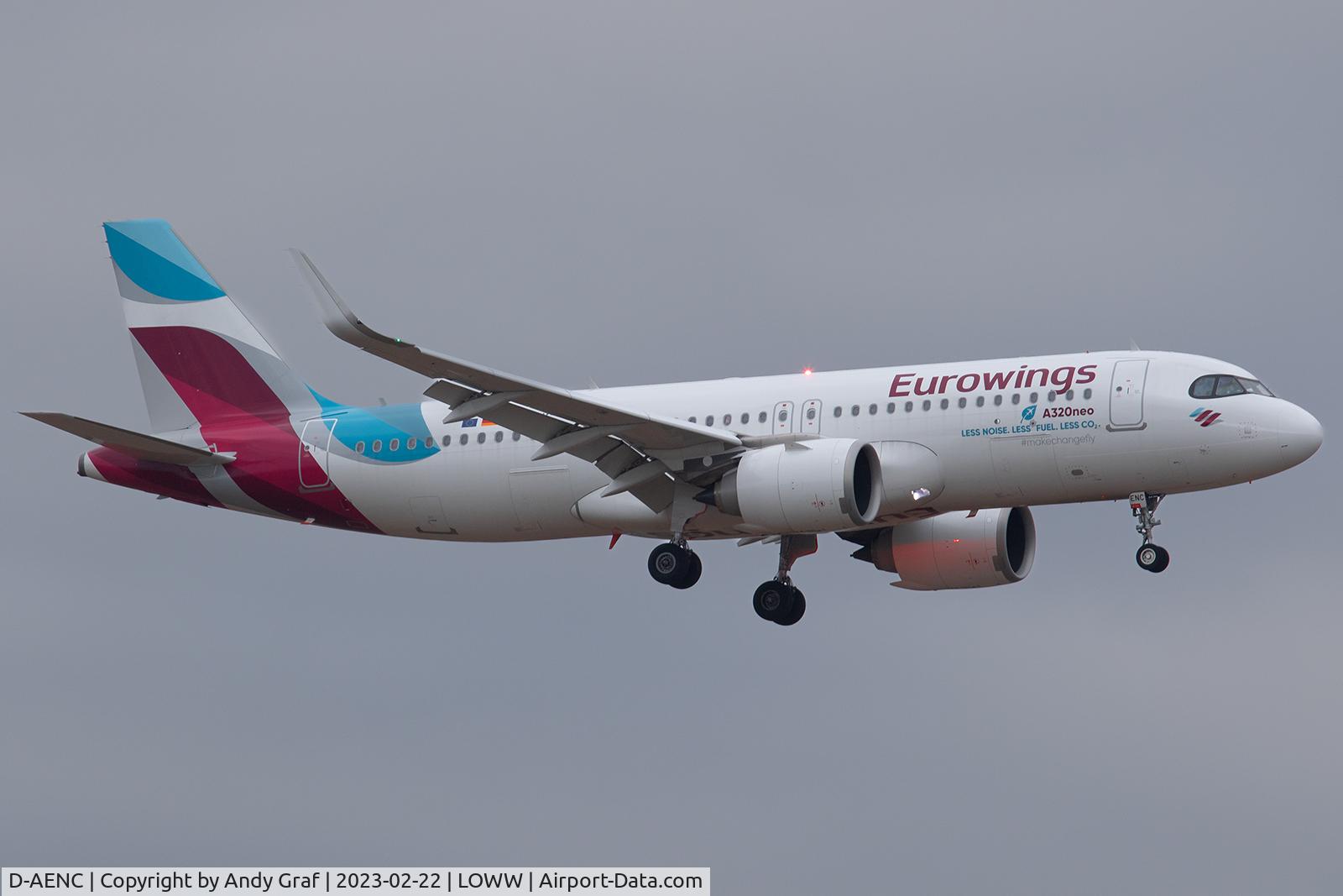 D-AENC, 2022 Airbus A320-251N C/N 10826, Eurowings A320N