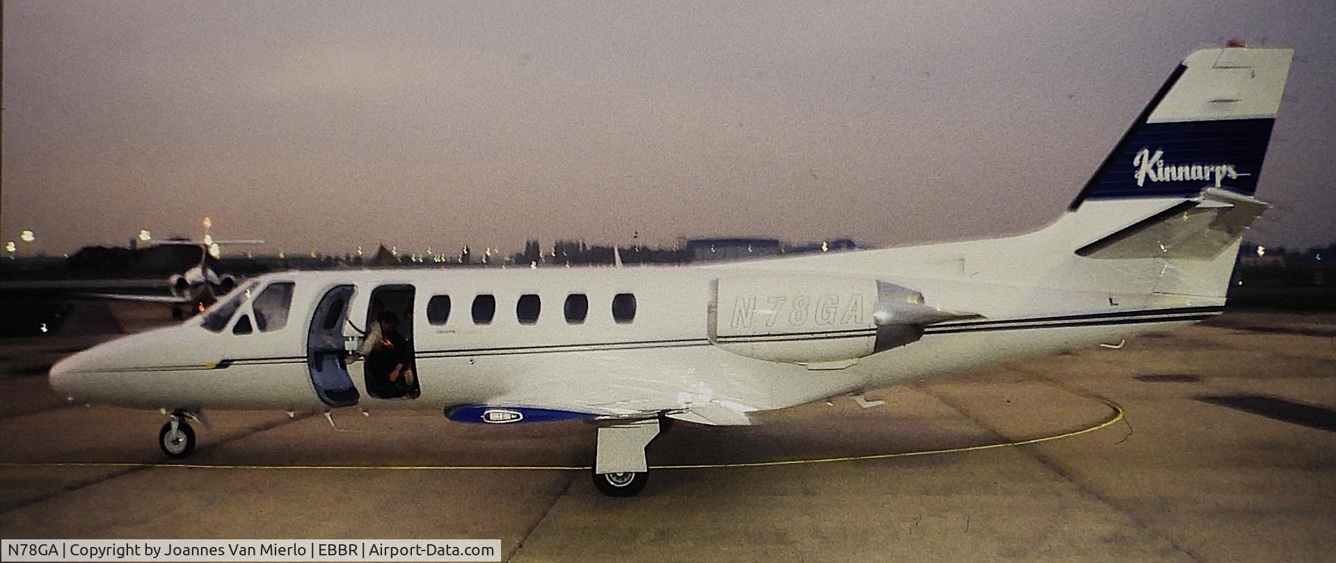 N78GA, 1979 Cessna 551 C/N 551-0132, ex-slide