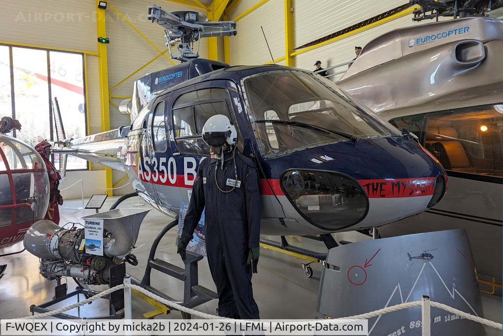 F-WQEX, Eurocopter AS-350B-3 Ecureuil Ecureuil C/N 3934, Preserved