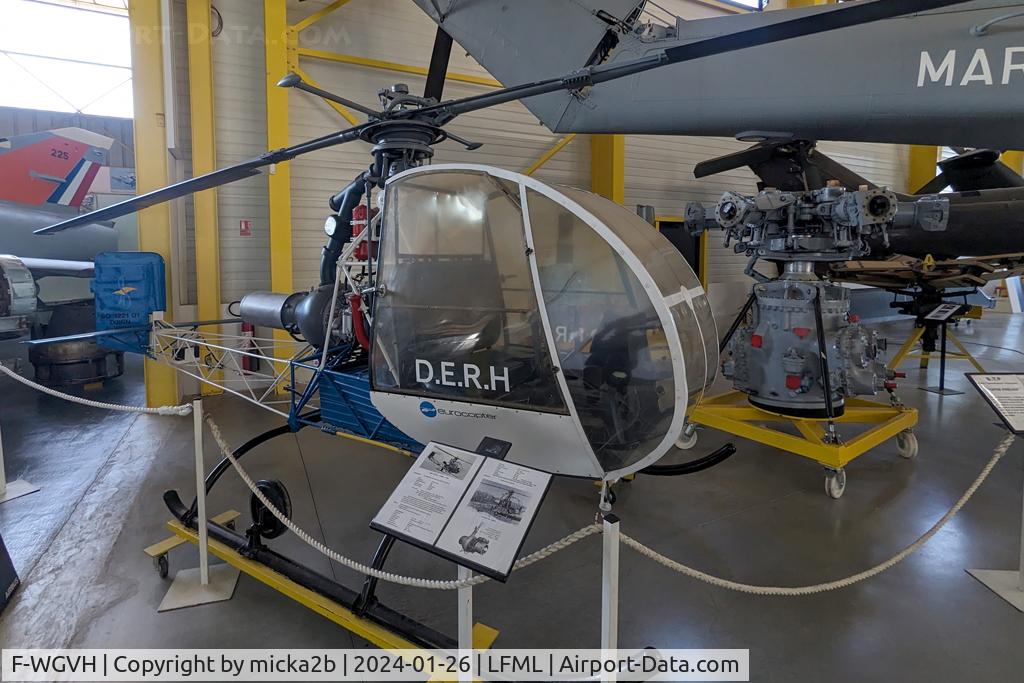 F-WGVH, Sud-Ouest SO.1221S Djinn C/N 001, Preserved