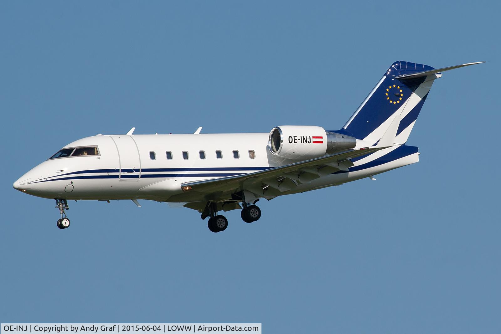OE-INJ, 1999 Bombardier Challenger 604 (CL-600-2B16) C/N 5435, Untitled CL604