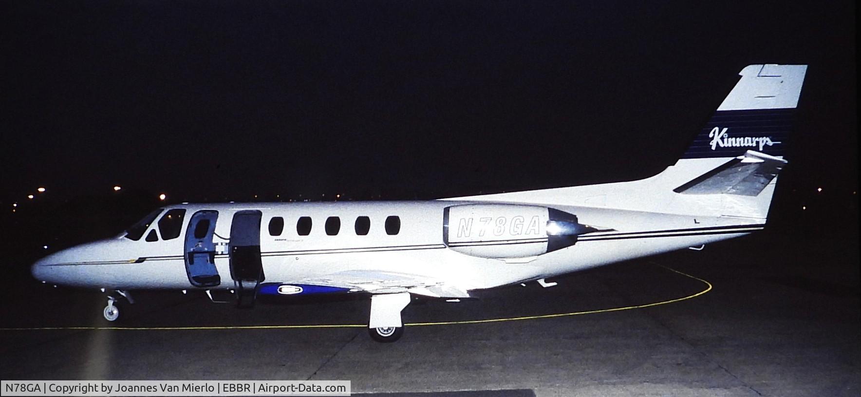 N78GA, 1979 Cessna 551 C/N 551-0132, ex-slide