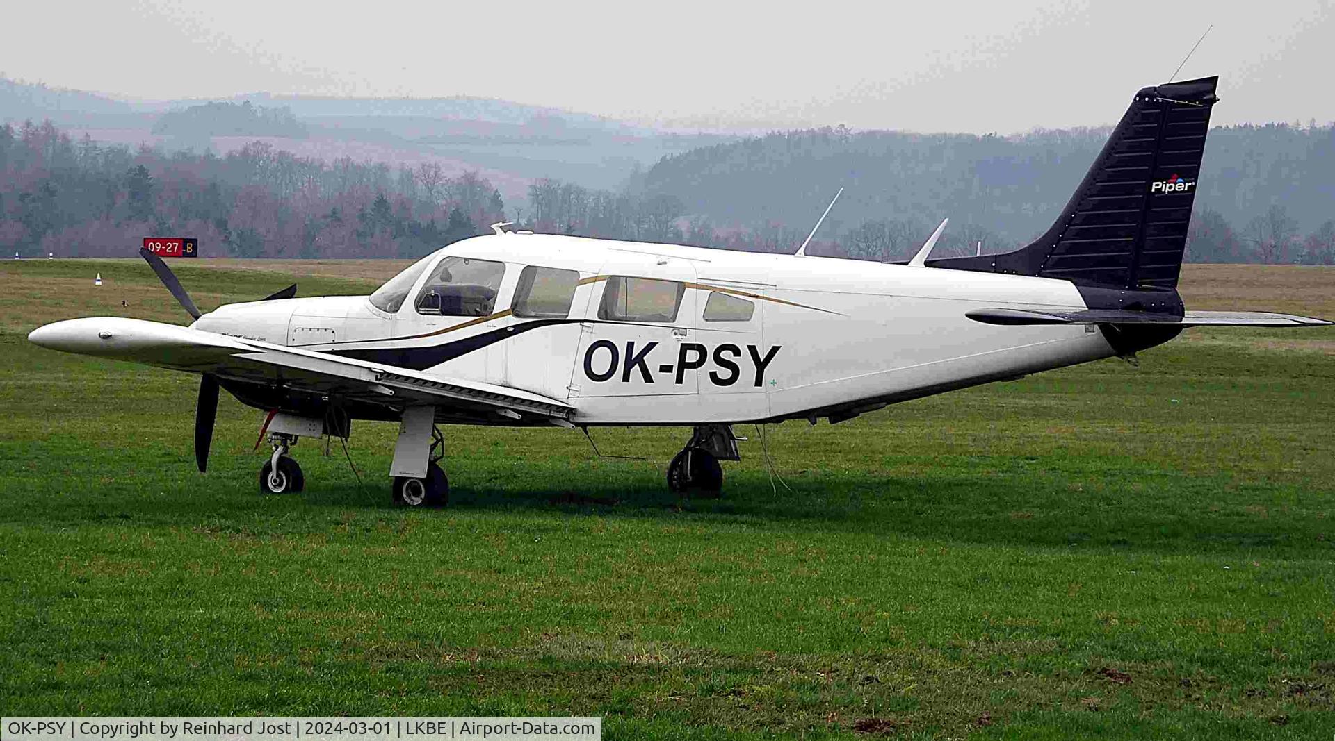 OK-PSY, Piper PA-32R-300 Cherokee Lance Cherokee Lance C/N 32R-7680073, Chreokee Lance at Benesov, Czech Republic