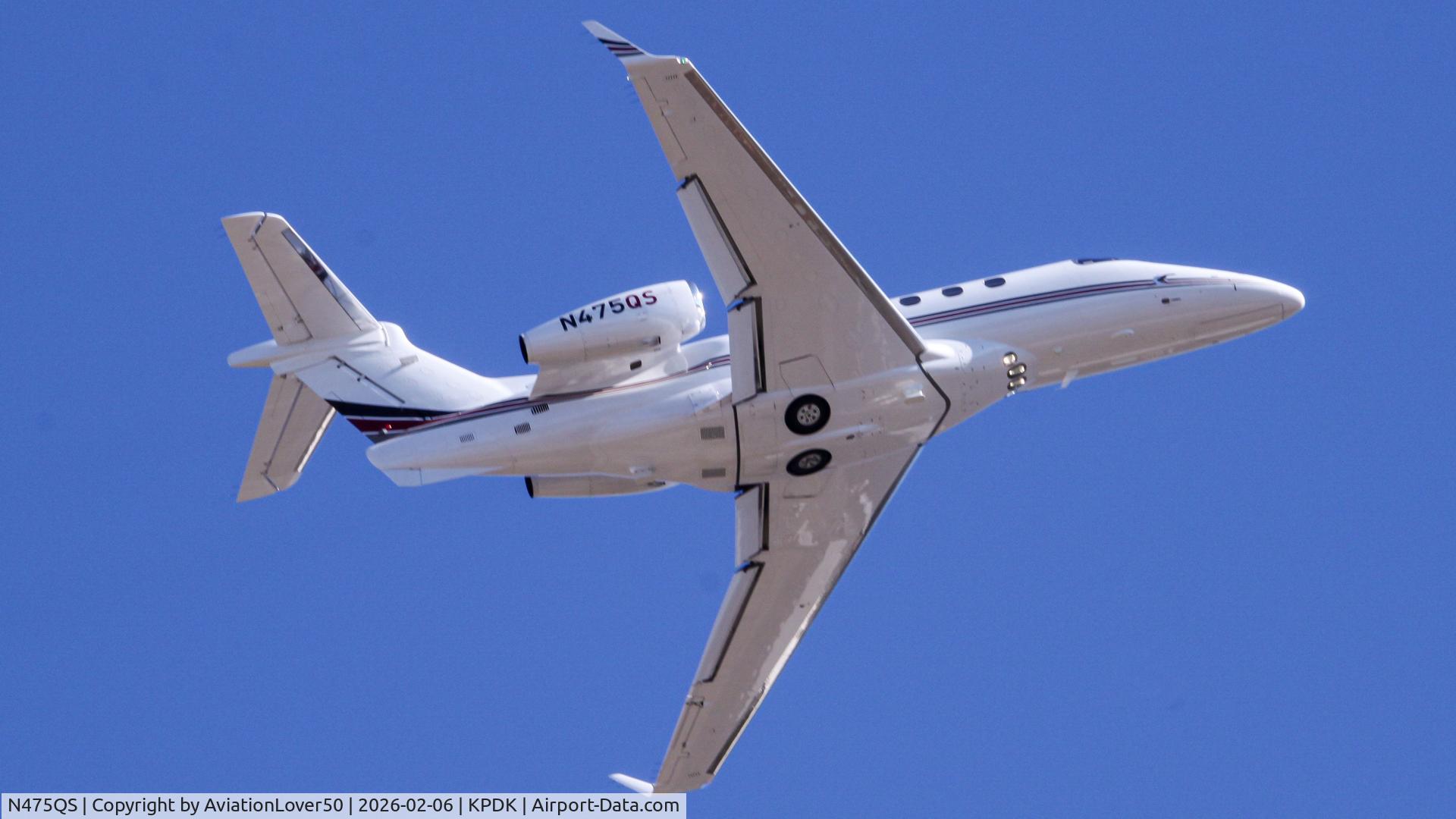 N475QS, 1995 Gulfstream Aerospace G-IV C/N 1275, NetJets Phenom 300 go-around