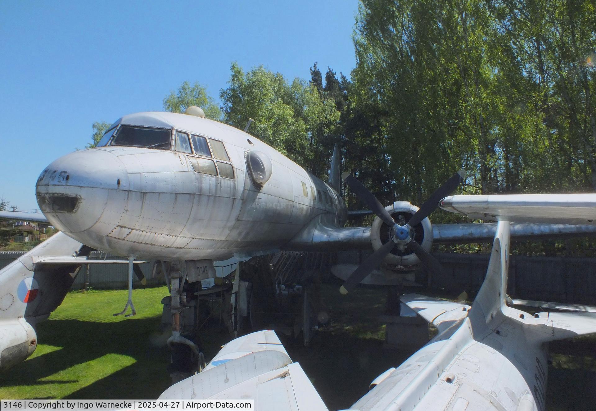 3146, Avia Av-14T C/N 913146, Avia Av-14T (Il-14T) CRATE at the Air Park Zruč-Senec