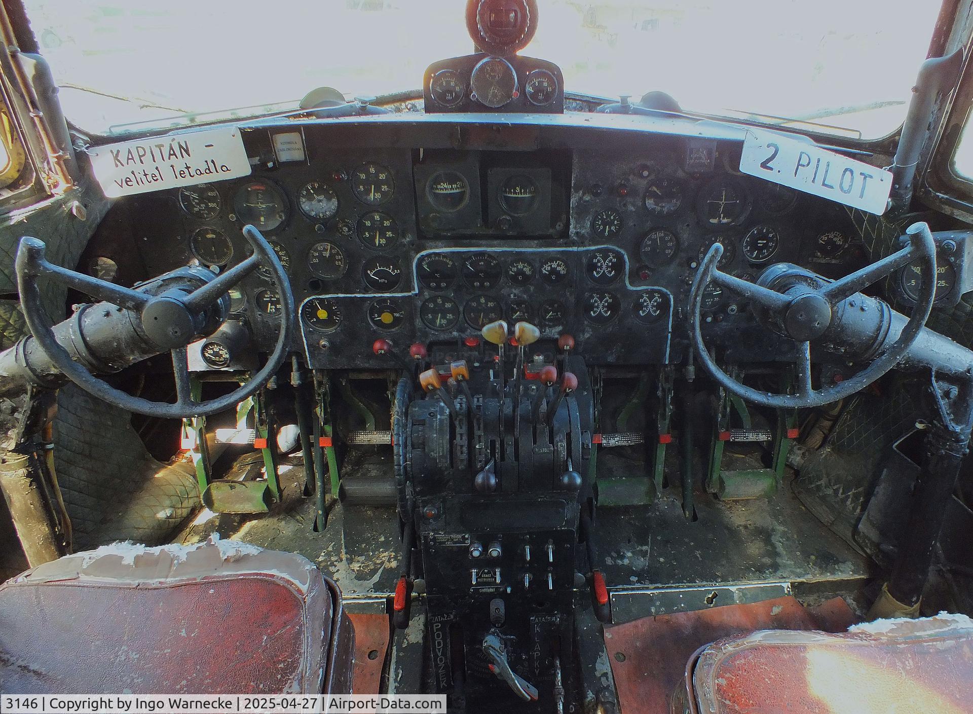 3146, Avia Av-14T C/N 913146, Avia Av-14T (Il-14T) CRATE at the Air Park Zruč-Senec #c