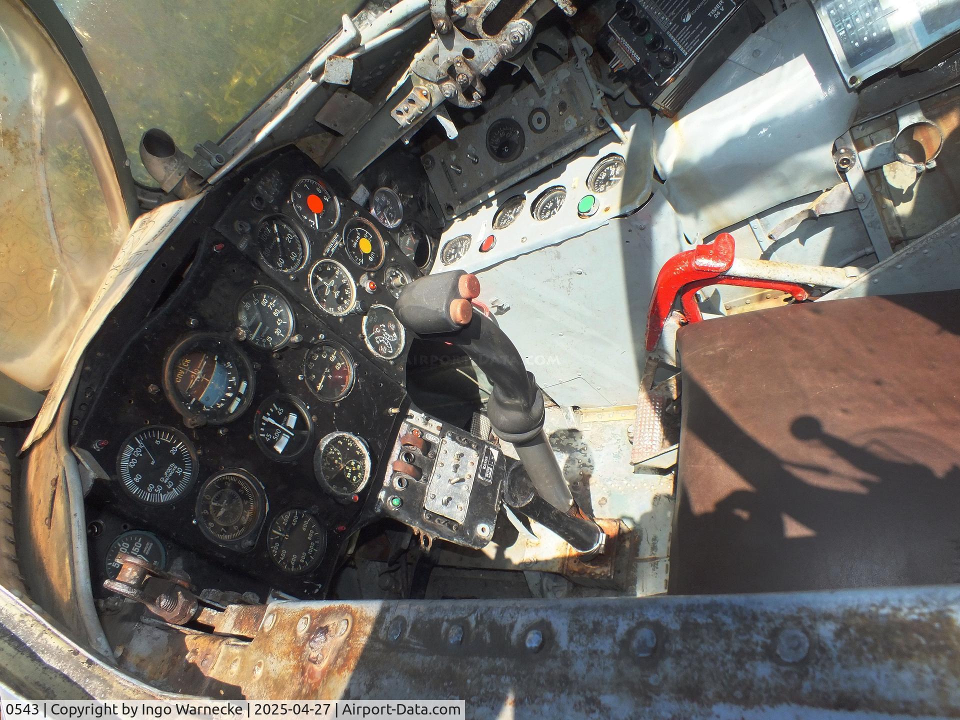 0543, Aero S-102 (MiG-15bis) C/N 220543, Aero S-102 (MiG-15bis) FAGOT at the Air Park Zruč-Senec #c