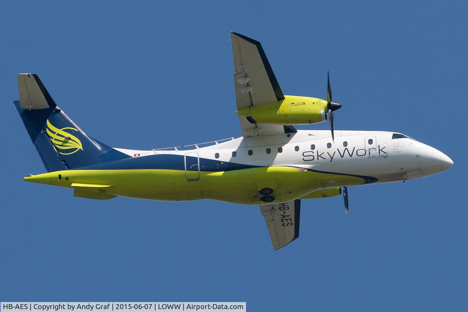 HB-AES, 1995 Dornier 328-110 C/N 3021, Skywork Do328