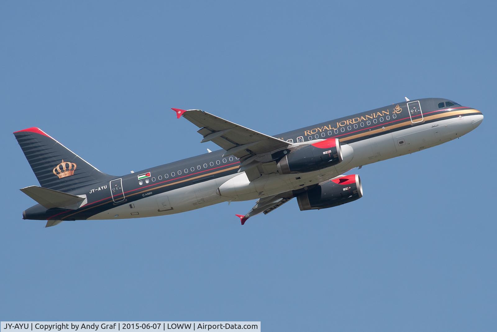 JY-AYU, 2012 Airbus A320-232 C/N 5128, Royal Jordanian A320