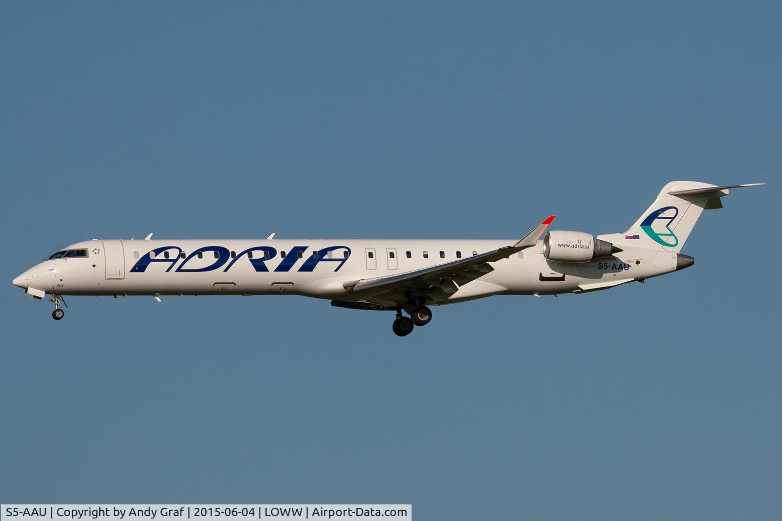S5-AAU, 2012 Bombardier CRJ-900 (CL-600-2D24) C/N 15283, Adria Airways CRJ900
