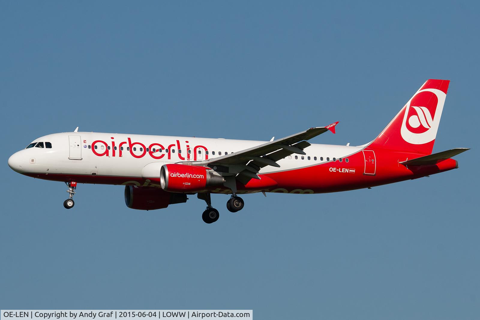 OE-LEN, 2007 Airbus A320-214 C/N 3093, Air Berlin A320