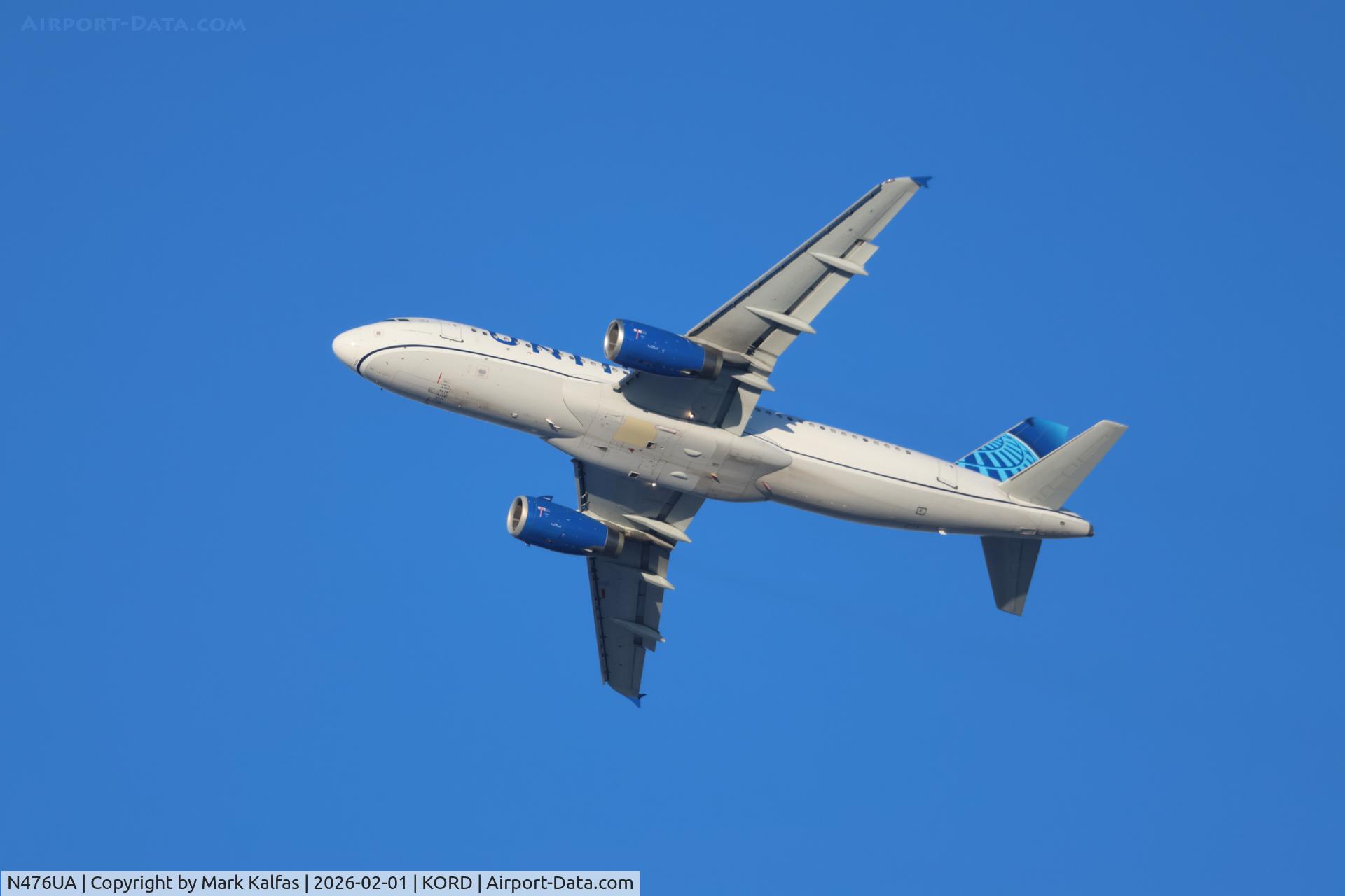 N476UA, 2001 Airbus A320-232 C/N 1508, A320 United Airbus A320-232, N476UA, UA1935 ORD-MSP