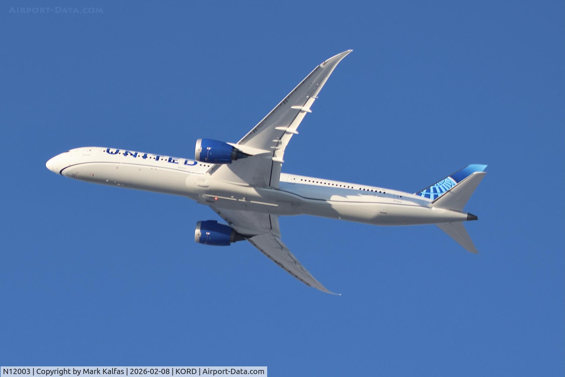 N12003, 2018 Boeing 787-10 Dreamliner Dreamliner C/N 40935, B78X United Airlines Boeing 787-10 Dreamliner  N12003 UAL944 ORD-FRA