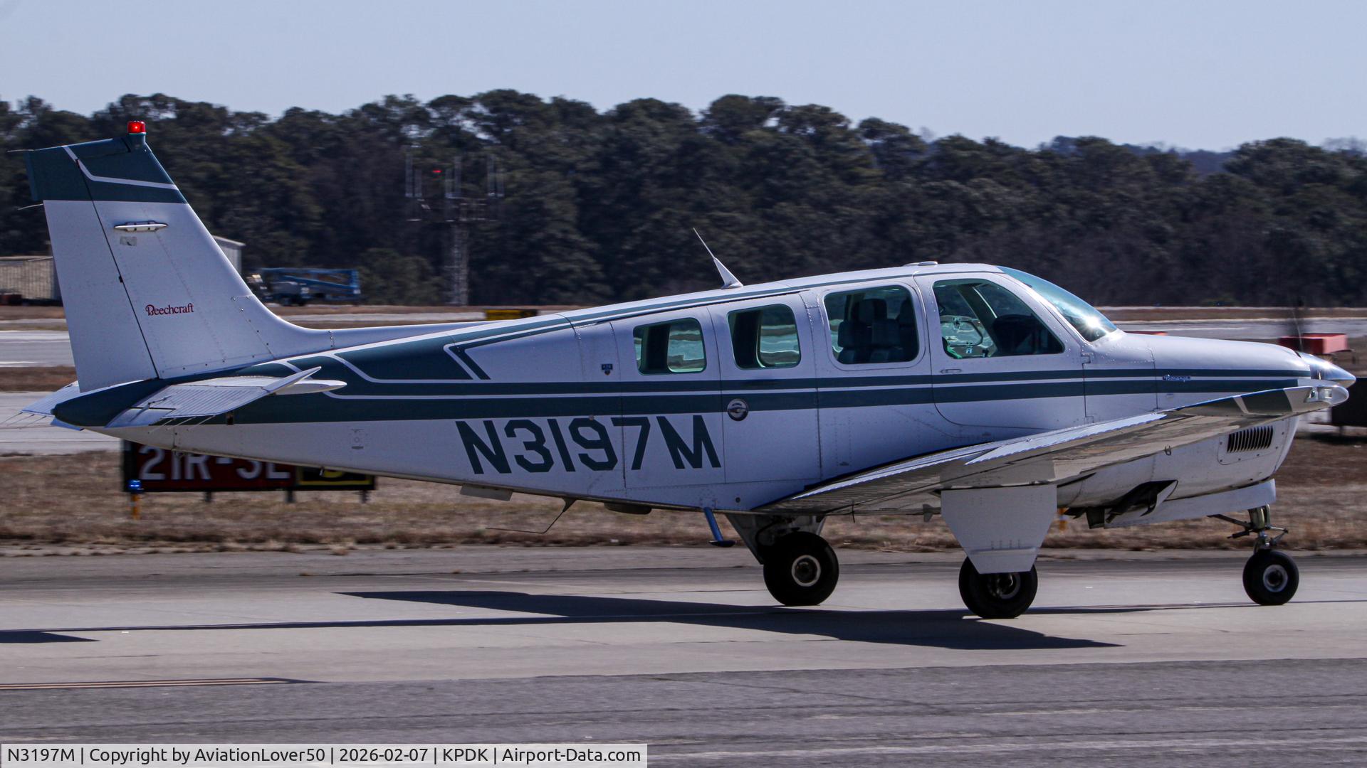 N3197M, 1994 Beech A36 Bonanza 36 C/N E-2887, A36