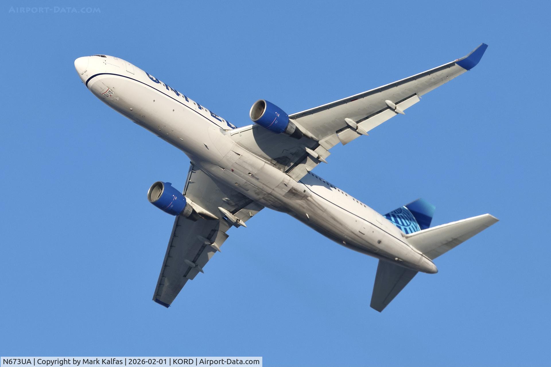 N673UA, 2000 Boeing 767-322 C/N 29241, B763 United Boeing 767-322 N673UA UA929 ORD-LHR.