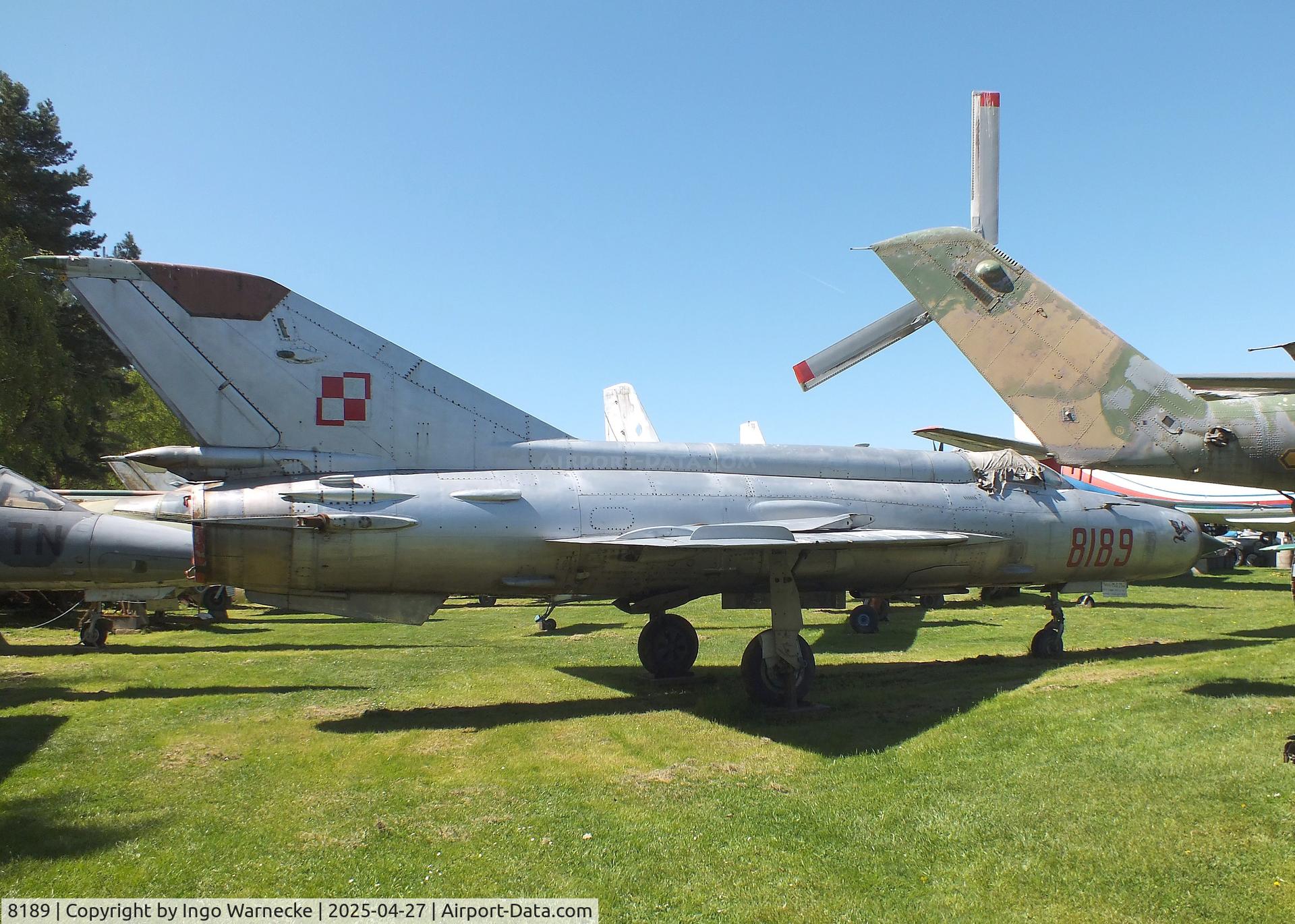 8189, Mikoyan-Gurevich MiG-21MF-75 C/N 96008189, Mikoyan i Gurevich MiG-21MF-75 FISHBED-J at the Air Park Zruč-Senec
