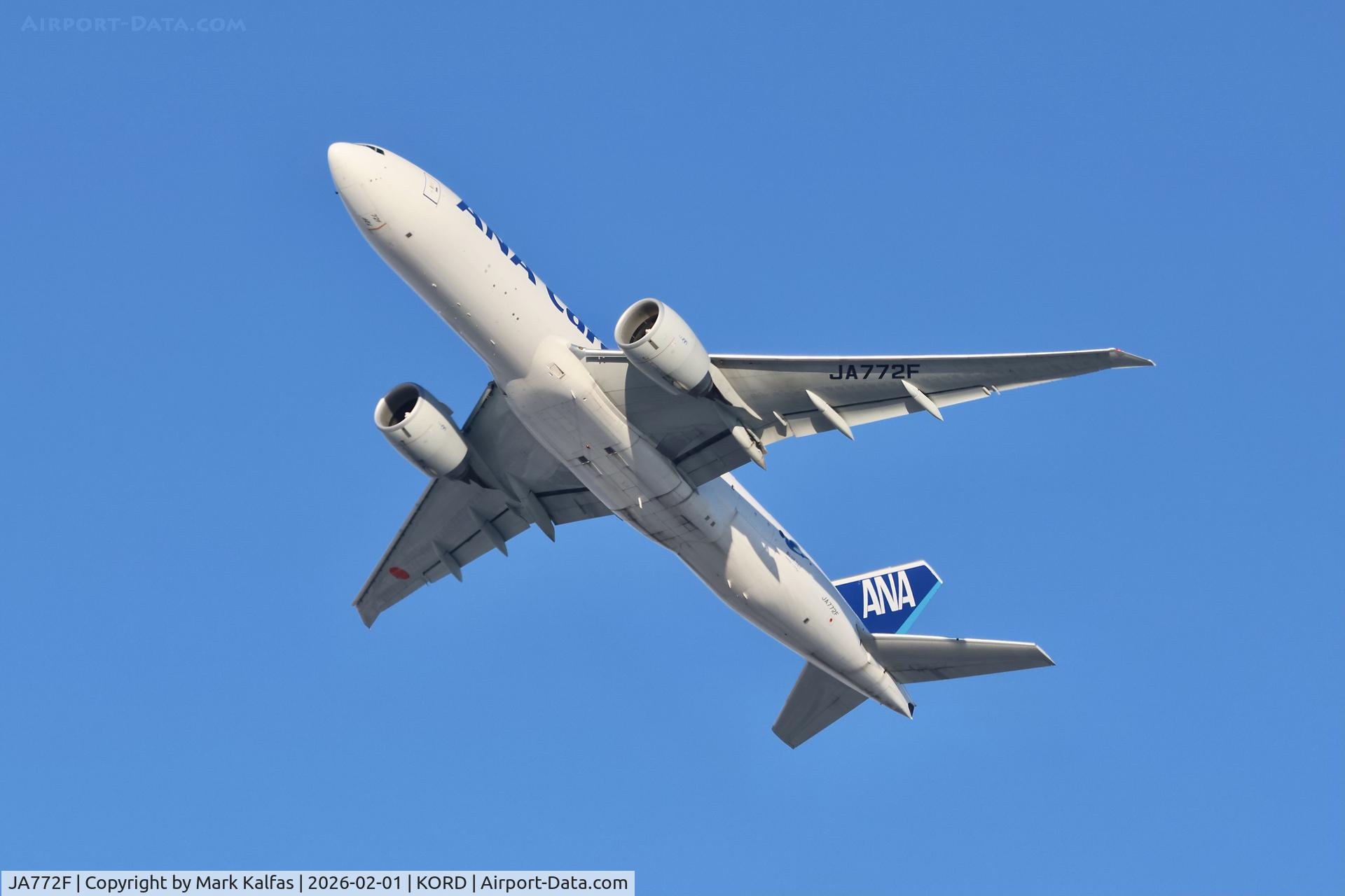 JA772F, 2019 Boeing 777-F C/N 65757, B77L ANA Boeing 777-200LR 