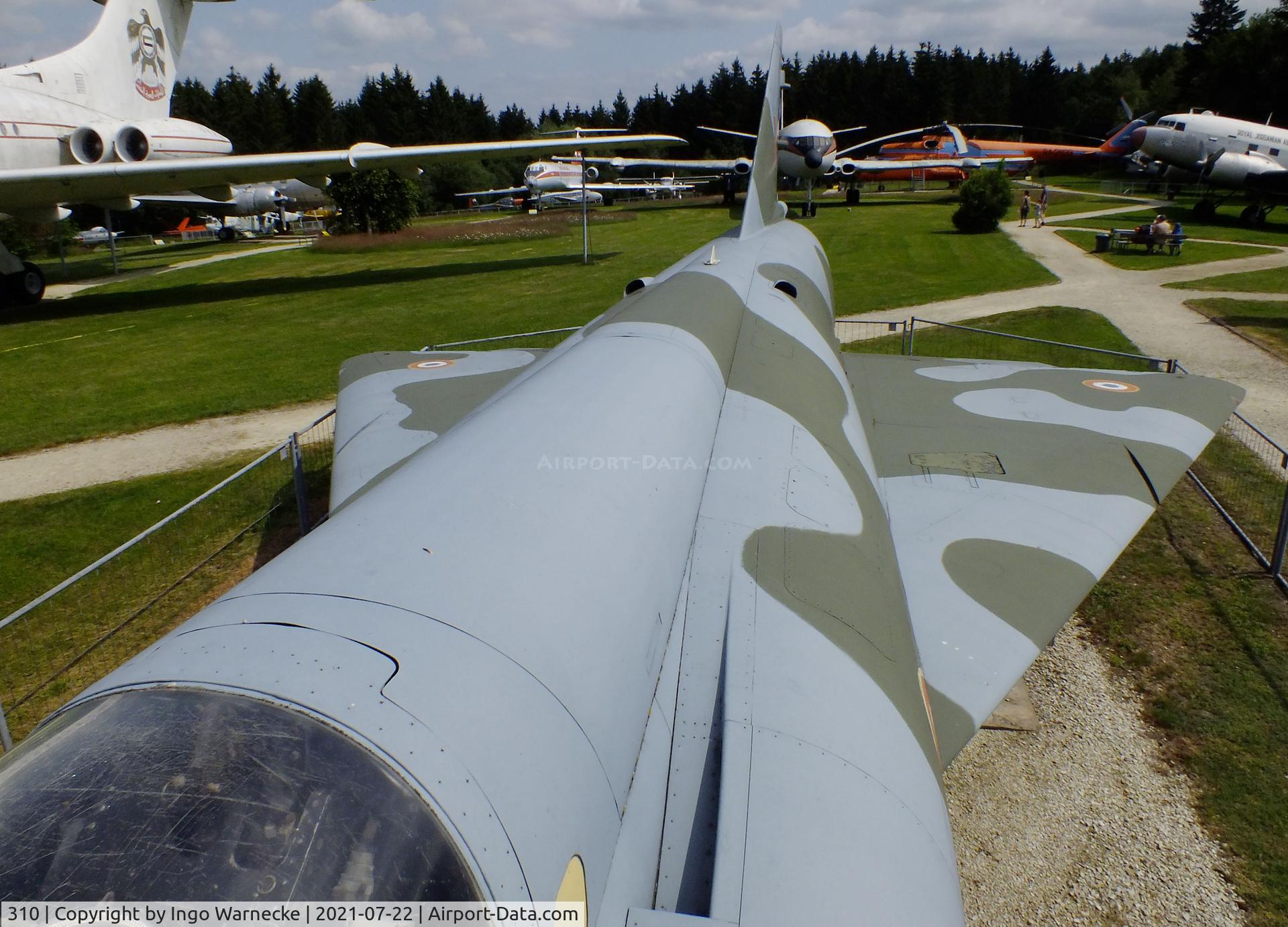 310, Dassault Mirage IIIR C/N 310, Dassault Mirage III R (really c/n 310, displayed as '304') at the Flugausstellung P. Junior, Hermeskeil
