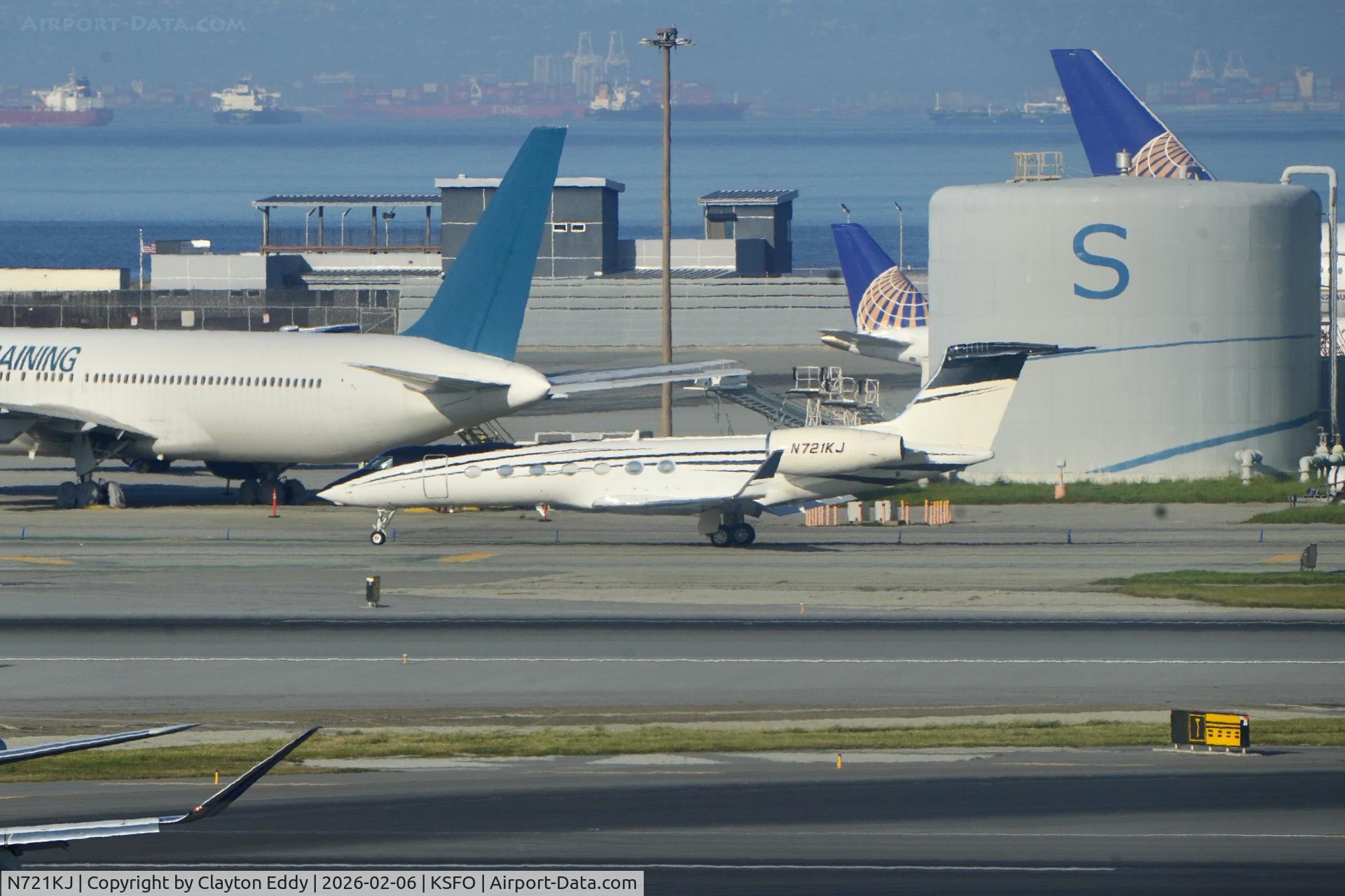 N721KJ, 2004 Gulfstream Aerospace G-IV C/N 1534, SFO 2026