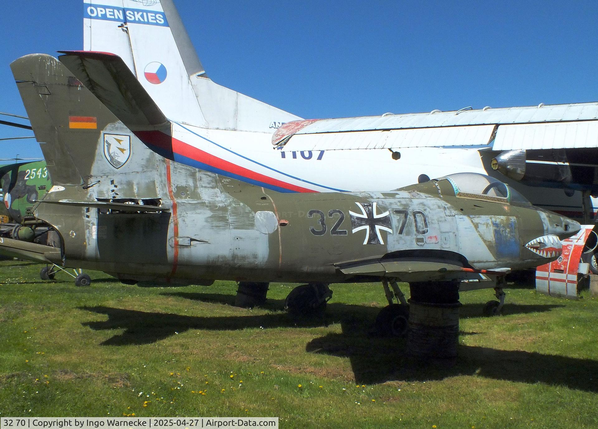 32 70, Fiat G-91R/3 C/N D540, FIAT G.91R/3 at the Air Park Zruč-Senec