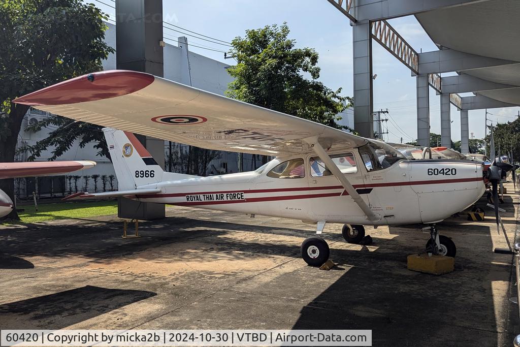 60420, 1968 Cessna T-41D Mescalero C/N R172-0324, Preserved. Thaï code : B.F.14-1/11