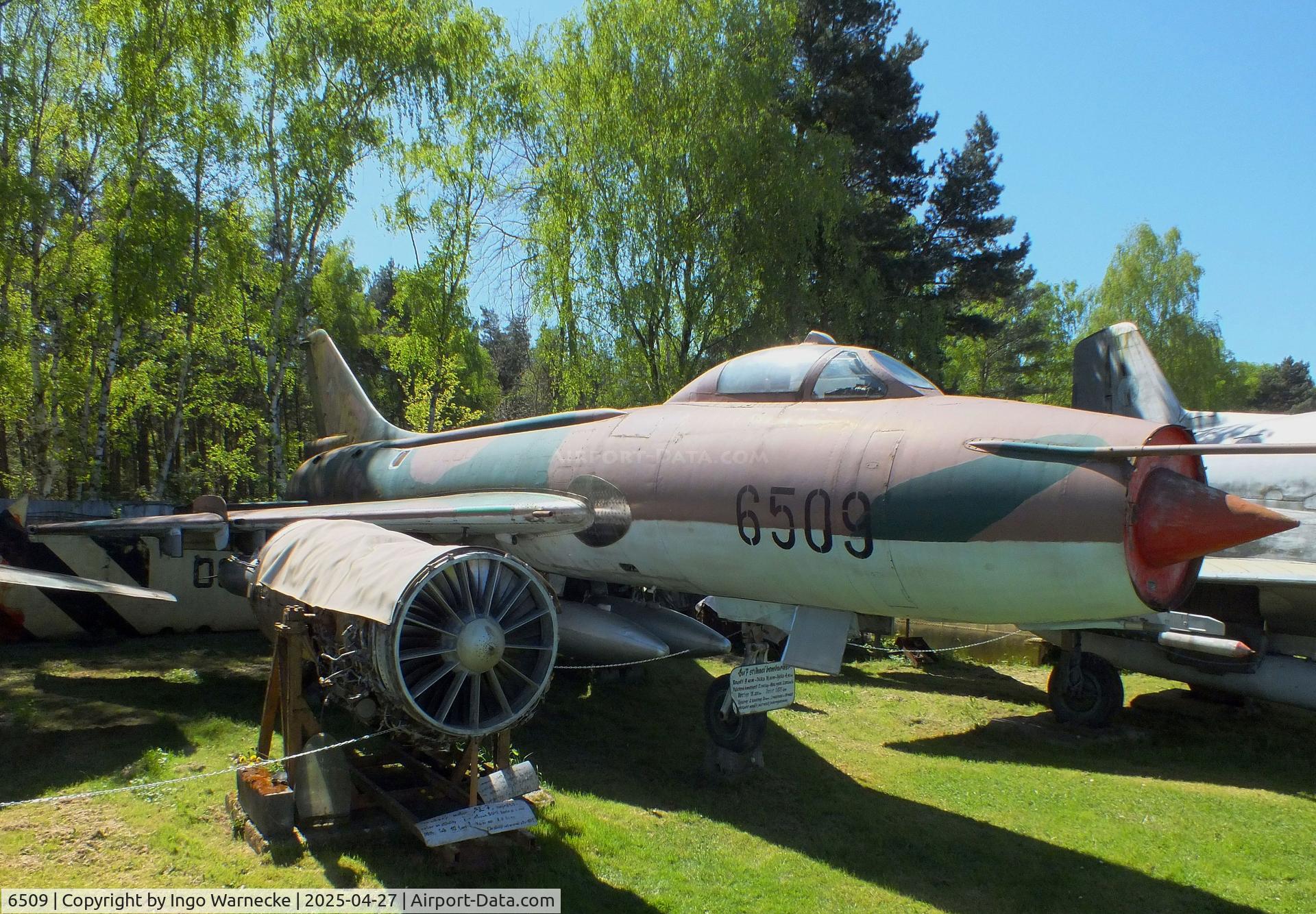 6509, Sukhoi Su-7BKL C/N 6509, Sukhoi Su-7BKL FITTER-A at the Air Park Zruč-Senec