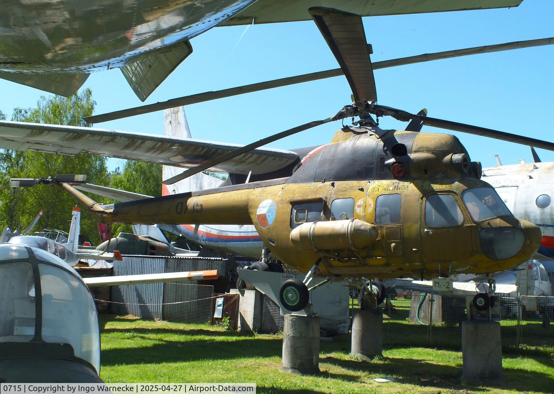 0715, PZL-Swidnik Mi-2 C/N 5110715088, Mil (PZL-Swidnik) Mi-2 HOPLITE at the Air Park Zruč-Senec