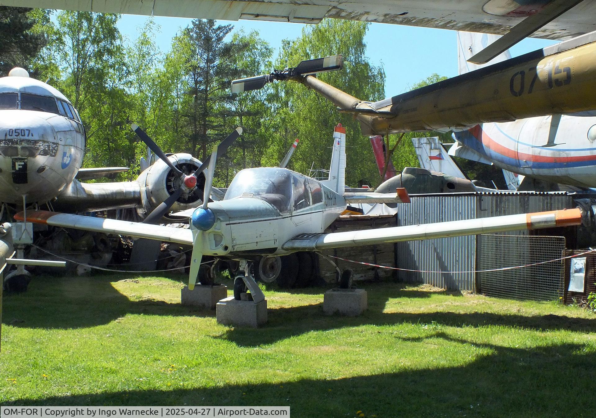OM-FOR, Zlin Z-43 C/N 0073, Zlin Z-43 at the Air Park Zruč-Senec