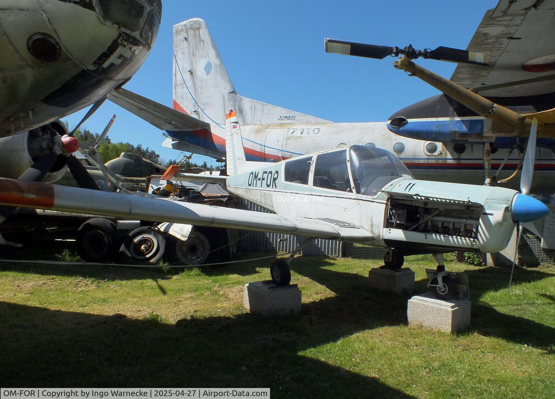 OM-FOR, Zlin Z-43 C/N 0073, Zlin Z-43 at the Air Park Zruč-Senec