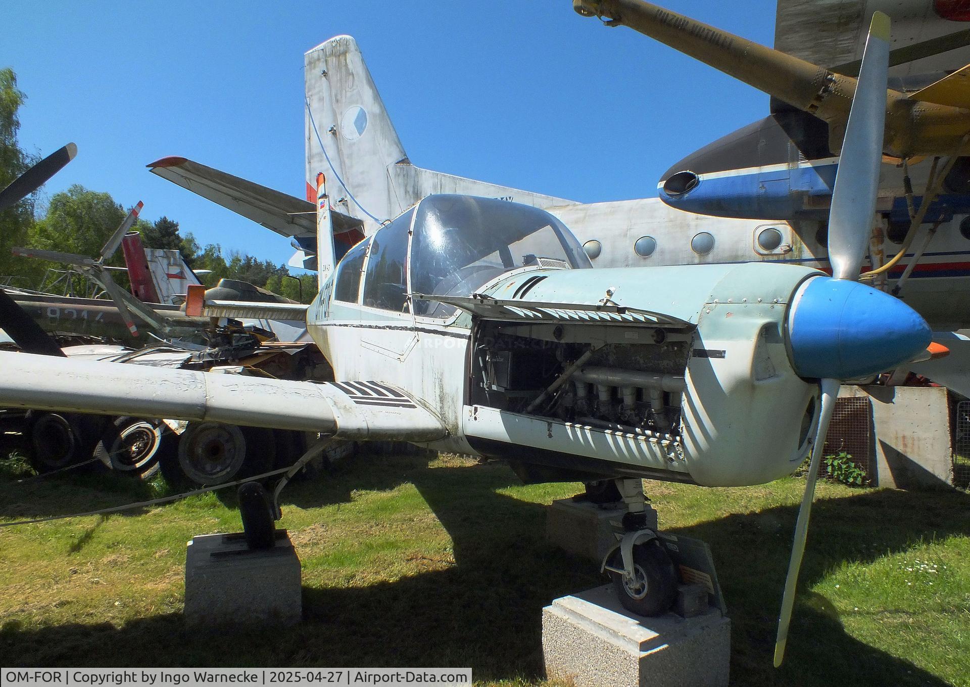 OM-FOR, Zlin Z-43 C/N 0073, Zlin Z-43 at the Air Park Zruč-Senec