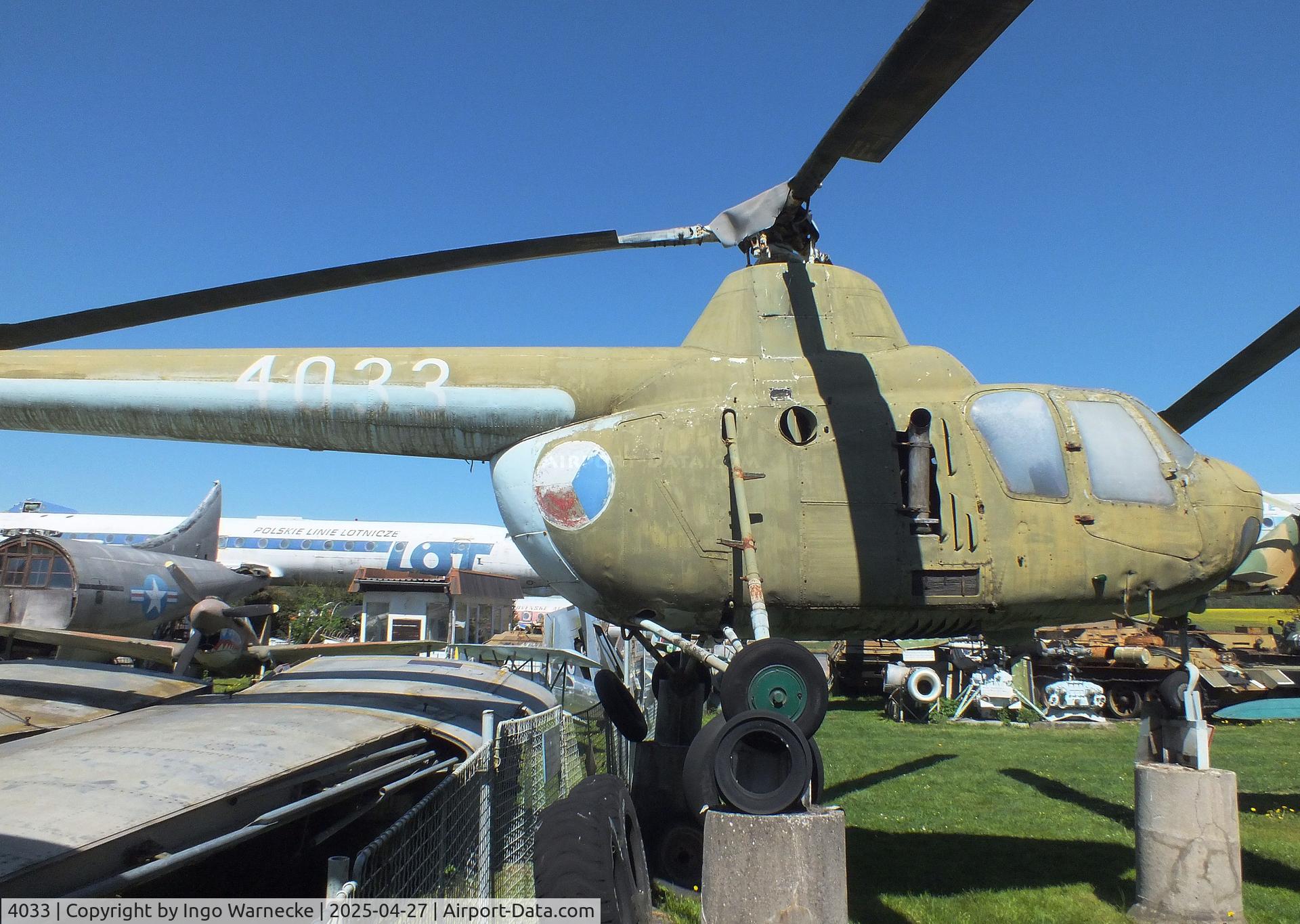 4033, Mil Mi-1 Hare C/N 404033, Mil Mi-1 HARE at the Air Park Zruč-Senec