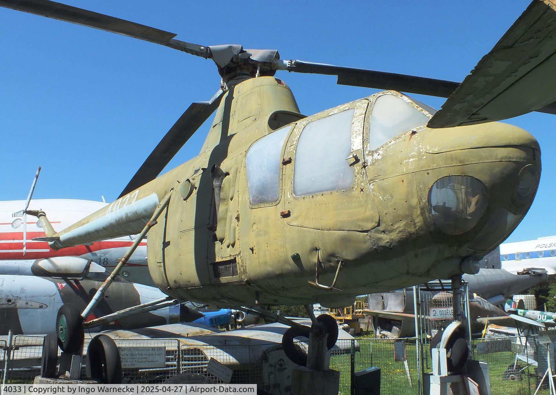 4033, Mil Mi-1 Hare C/N 404033, Mil Mi-1 HARE at the Air Park Zruč-Senec