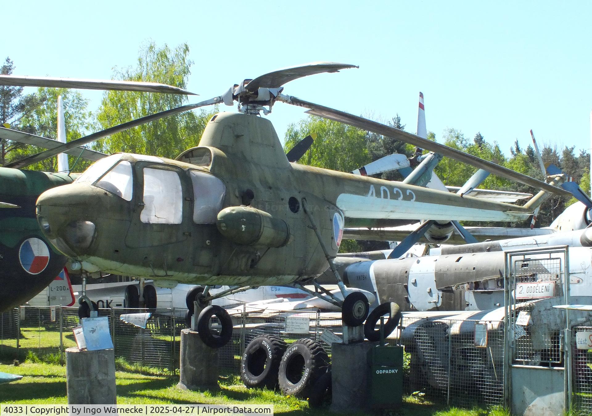 4033, Mil Mi-1 Hare C/N 404033, Mil Mi-1 HARE at the Air Park Zruč-Senec