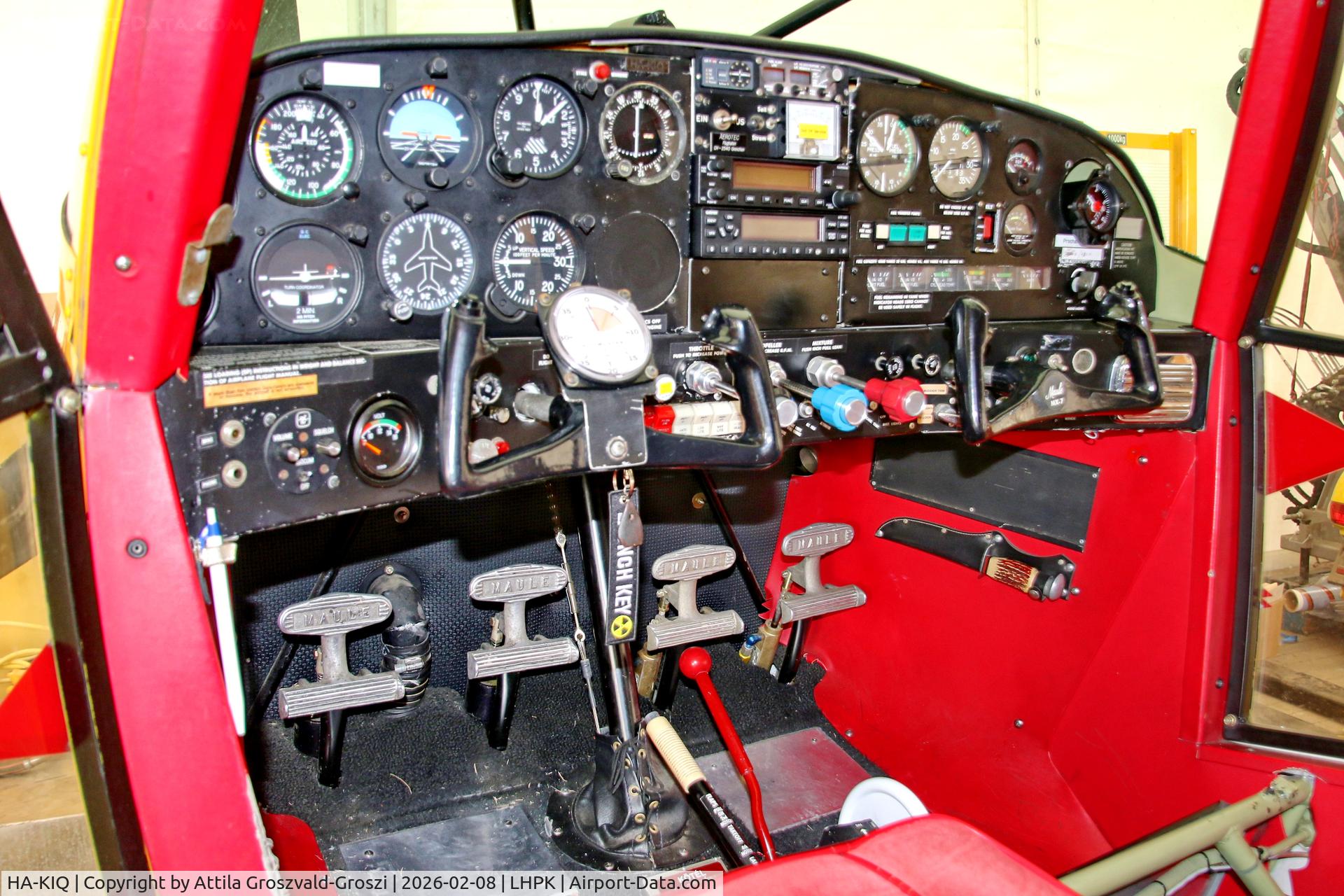 HA-KIQ, 1991 Maule MX-7-235 Star Rocket Star Rocket C/N 10095C, LHPK - Siófok-Kiliti, Papkutapuszta Airport, Hungary