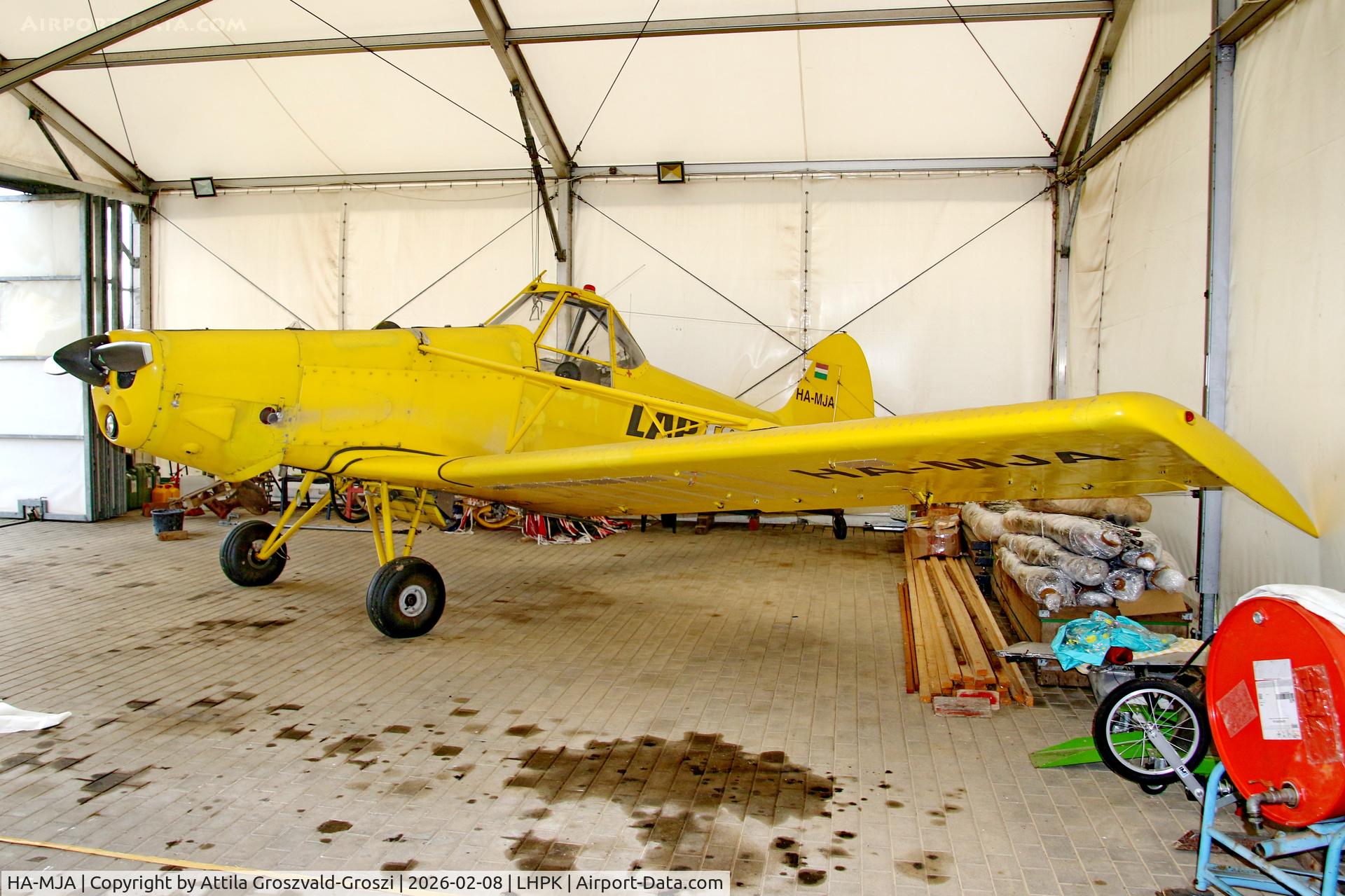 HA-MJA, 1963 Piper PA-25-235 Pawnee C/N 25-2908, LHPK - Siófok-Kiliti, Papkutapuszta Airport, Hungary