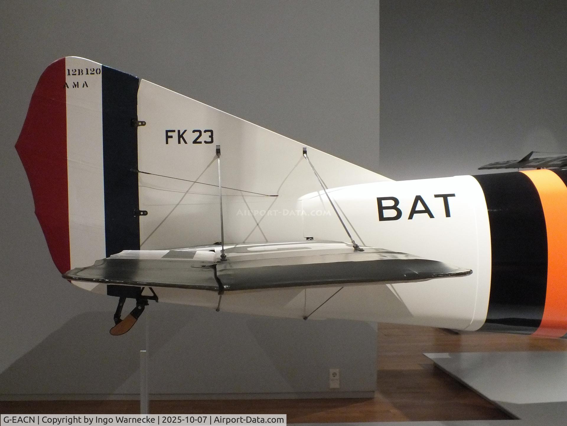 G-EACN, British Aerial Transport Company Ltd BAT FK23 BANTAM C/N 15, Koolhoven (BAT) F.K.23 Bantam at the Rijksmuseum, Amsterdam