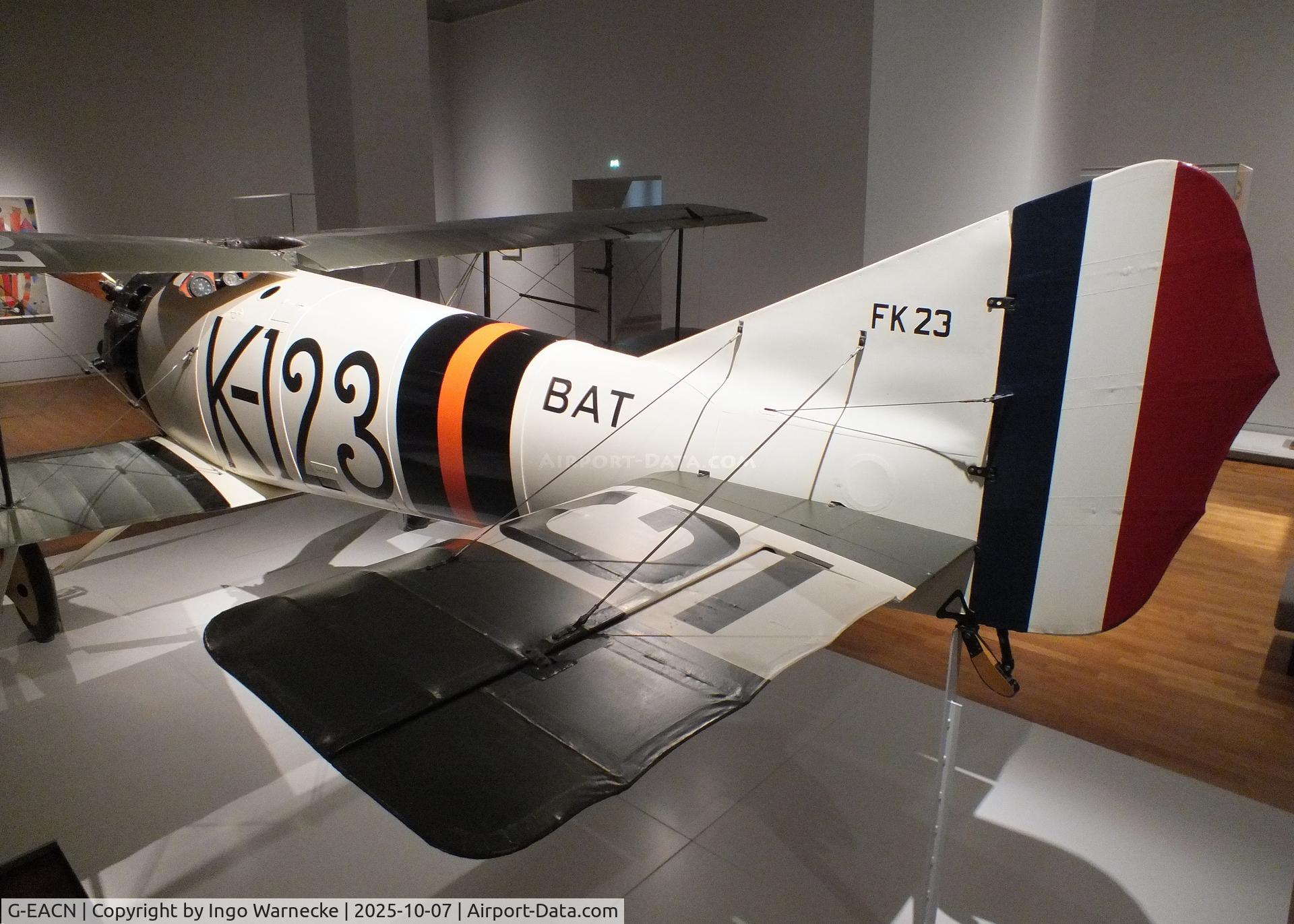 G-EACN, British Aerial Transport Company Ltd BAT FK23 BANTAM C/N 15, Koolhoven (BAT) F.K.23 Bantam at the Rijksmuseum, Amsterdam