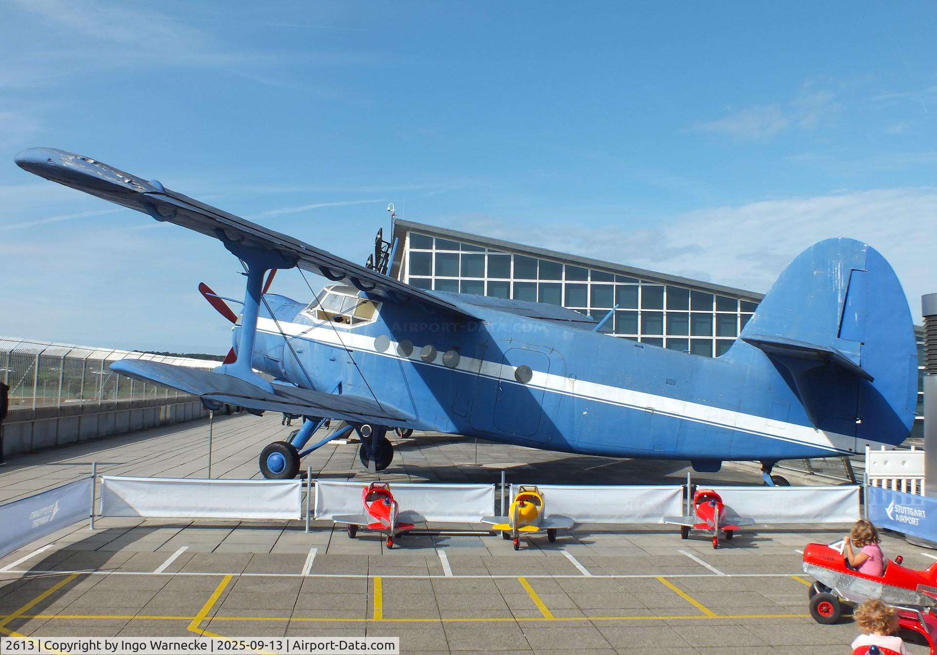 2613, Antonov An-2T C/N 1G26-13, Antonov An-2T COLT preserved at Stuttgart airport