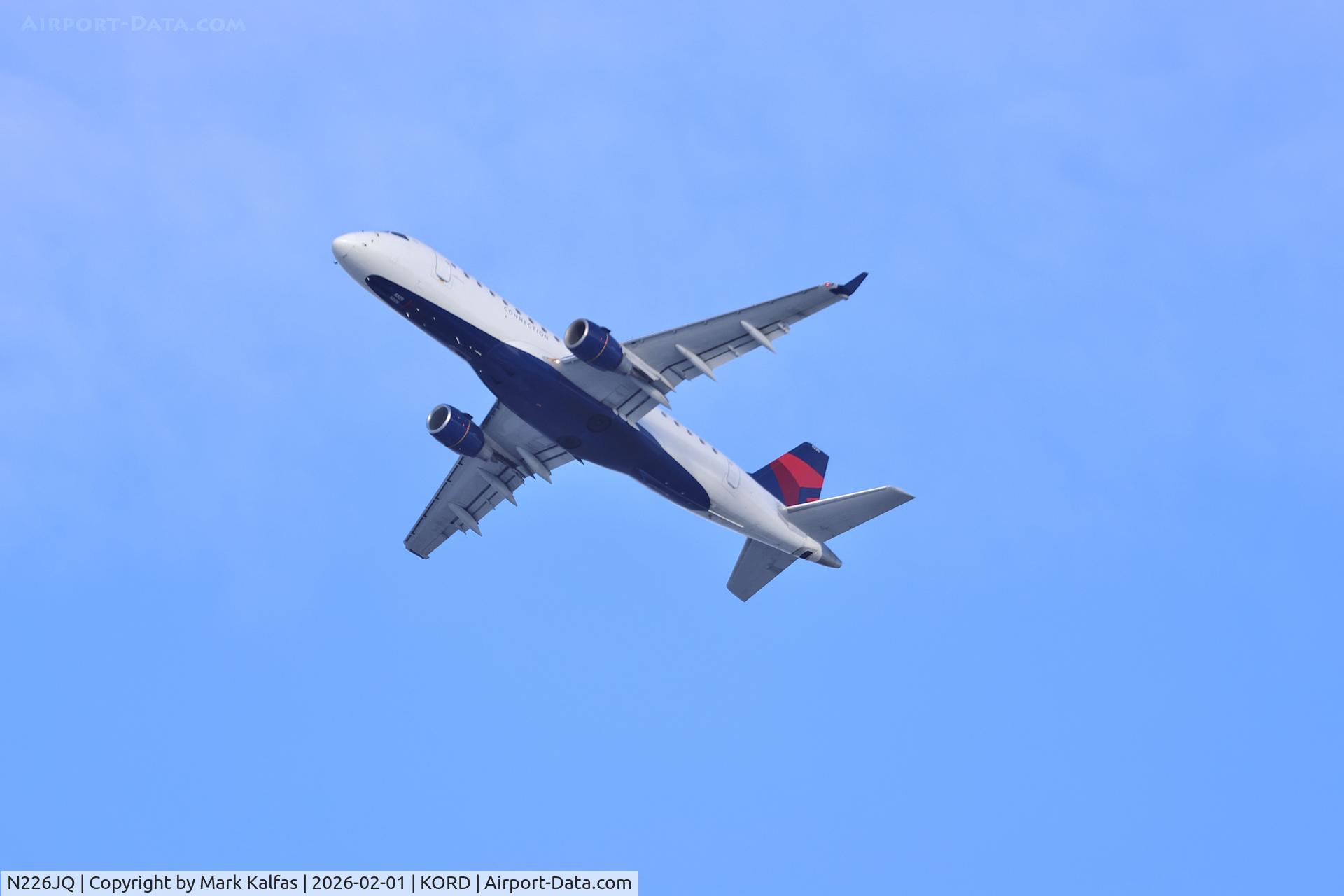 N226JQ, 2008 Embraer E170-200LR C/N 17000213, E75S Republic/Delta Connection Embraer ERJ 175 N226JQ RPA5598 ORD-LGA