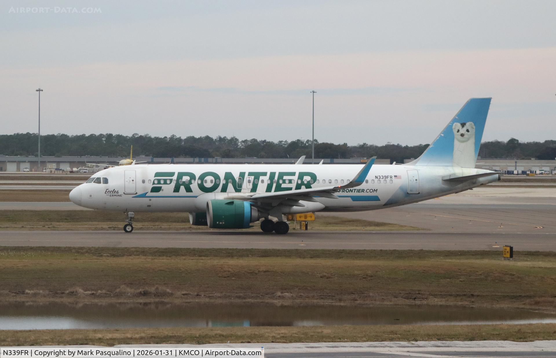 N339FR, 2018 Airbus A320-251N C/N 8535, Airbus A320-251N