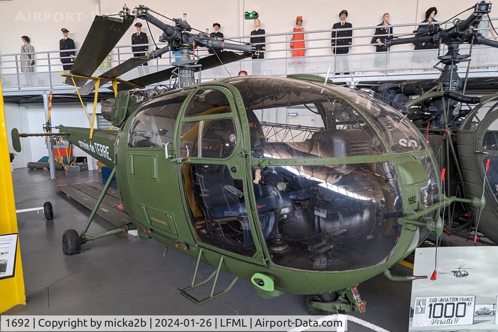 1692, Aérospatiale SA-316B Alouette III C/N 1692, Preserved