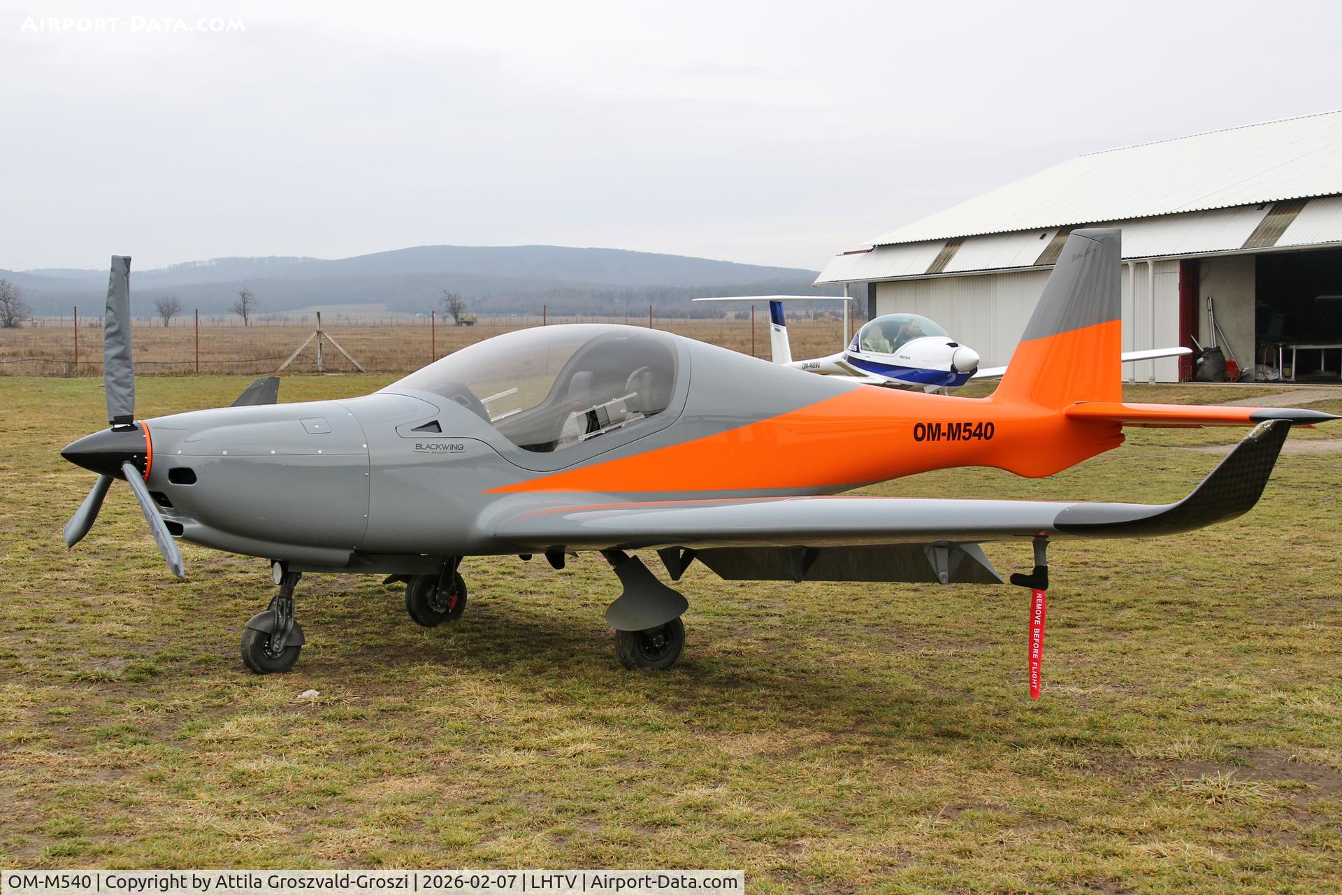 OM-M540, 2023 BlackWing BW 635RG C/N 022, LHTV - Tótvázsony Airport, Kövesgyürpuszta, Hungary