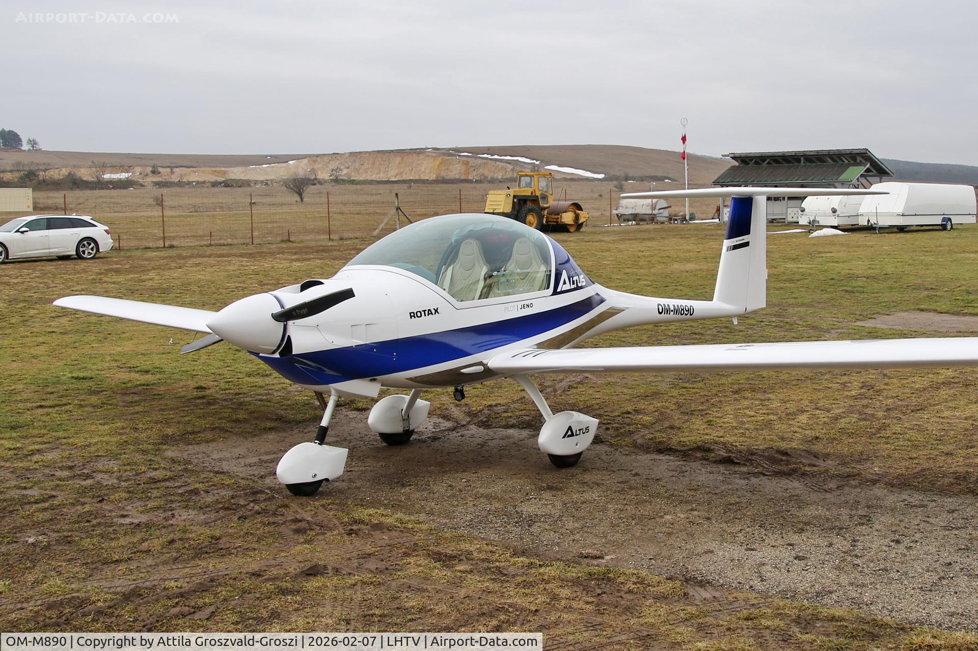 OM-M890, 2025 Altus Aero Altus C/N 005, LHTV - Tótvázsony Airport, Kövesgyürpuszta, Hungary