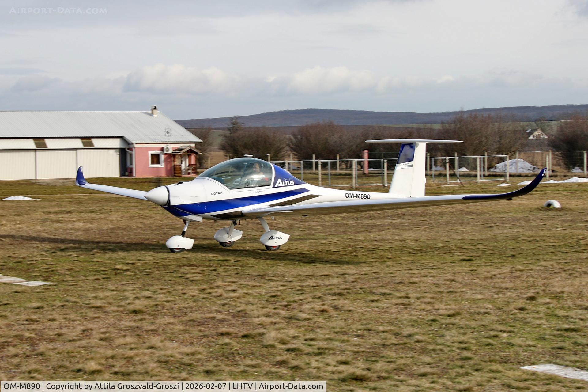 OM-M890, 2025 Altus Aero Altus C/N 005, LHTV - Tótvázsony Airport, Kövesgyürpuszta, Hungary