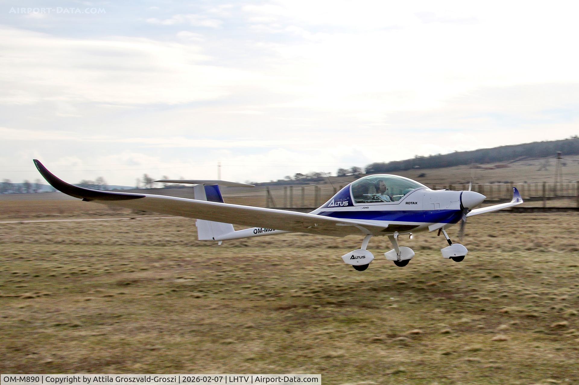 OM-M890, 2025 Altus Aero Altus C/N 005, LHTV - Tótvázsony Airport, Kövesgyürpuszta, Hungary