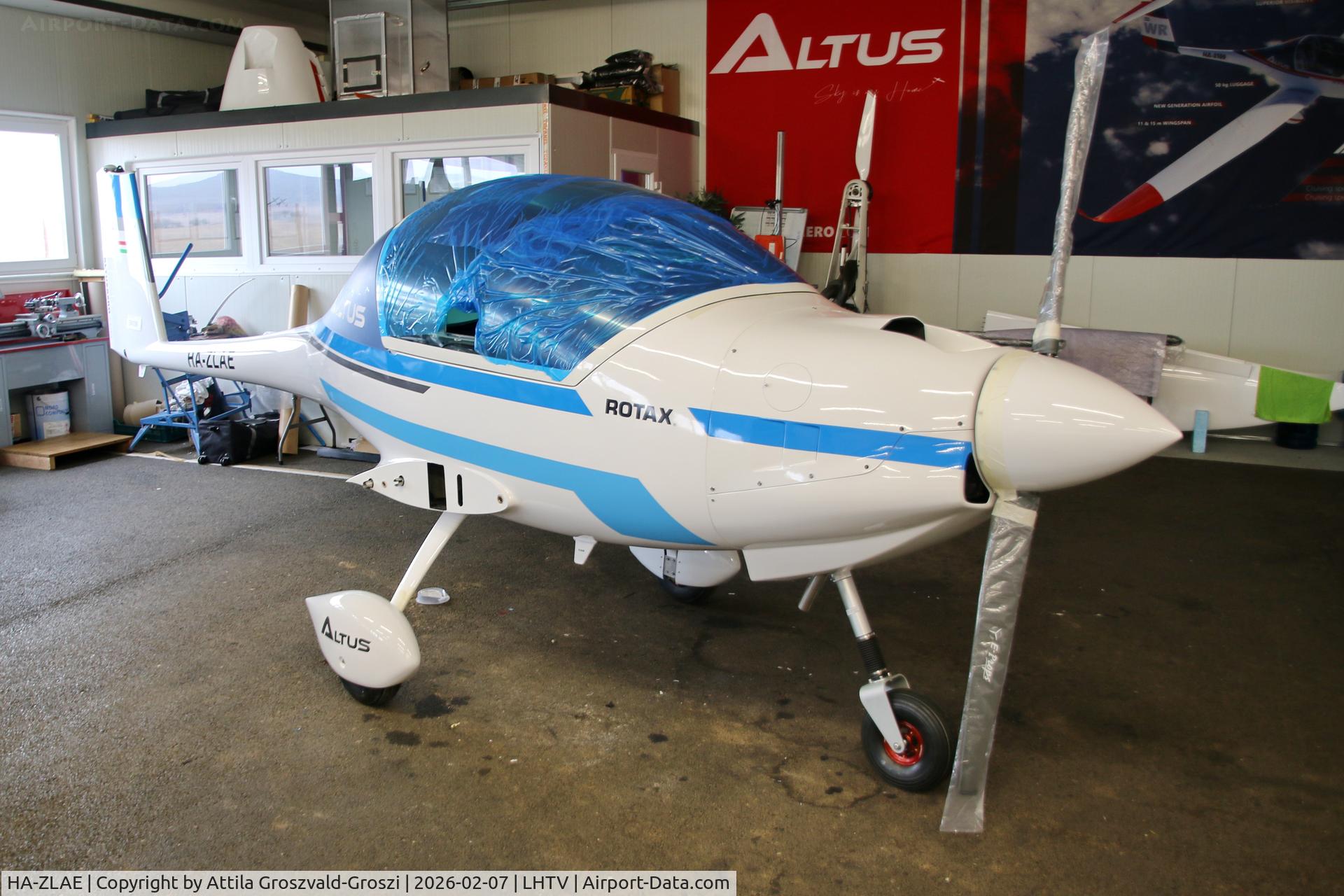 HA-ZLAE, 2026 Altus Aero Altus C/N 006, LHTV - Tótvázsony Airport, Kövesgyürpuszta, Hungary