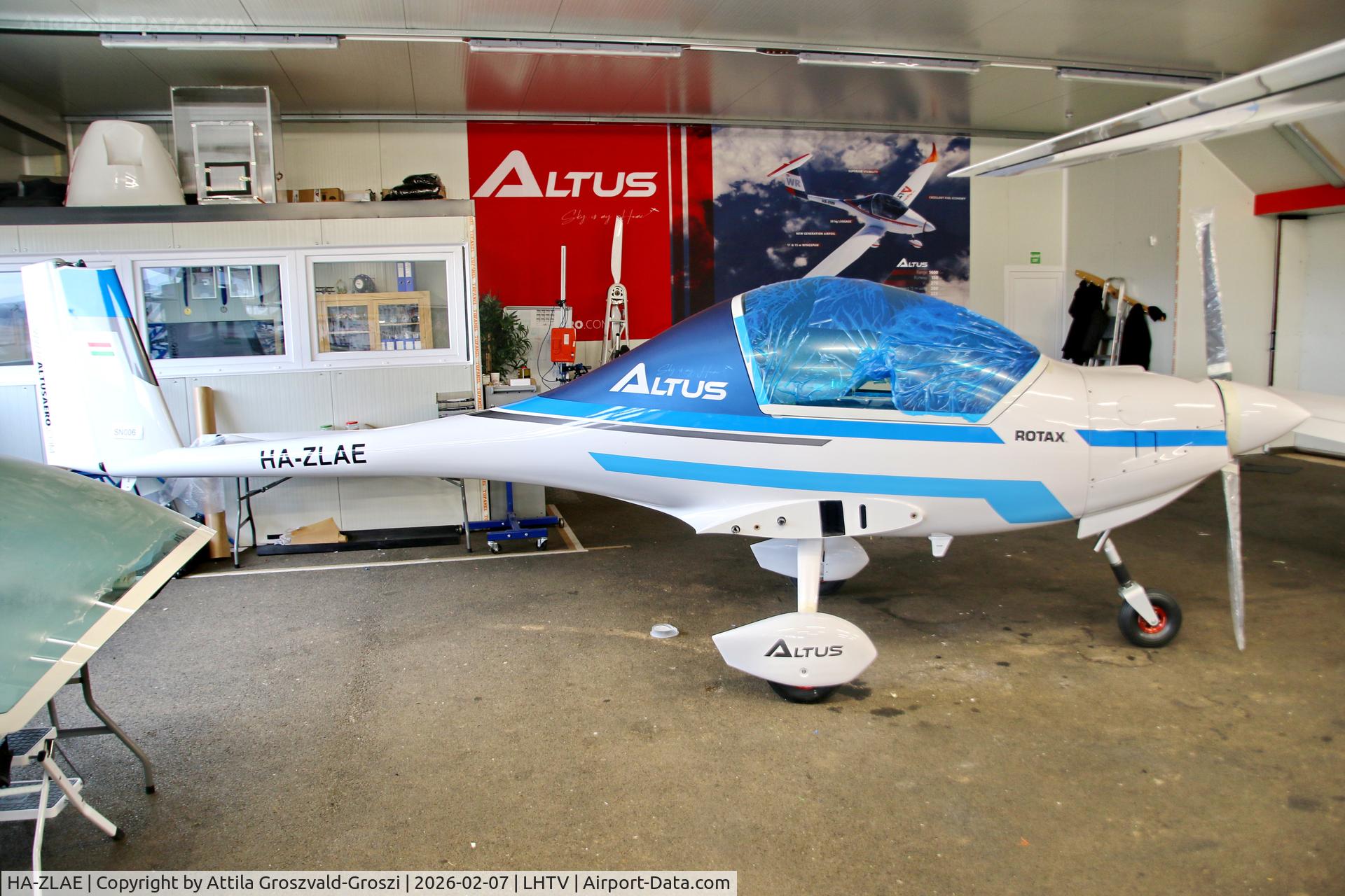HA-ZLAE, 2026 Altus Aero Altus C/N 006, LHTV - Tótvázsony Airport, Kövesgyürpuszta, Hungary