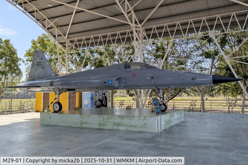 M29-01, 1974 Northrop F-5E Tiger II C/N R-1107, Preserved at Malacca submarine museum